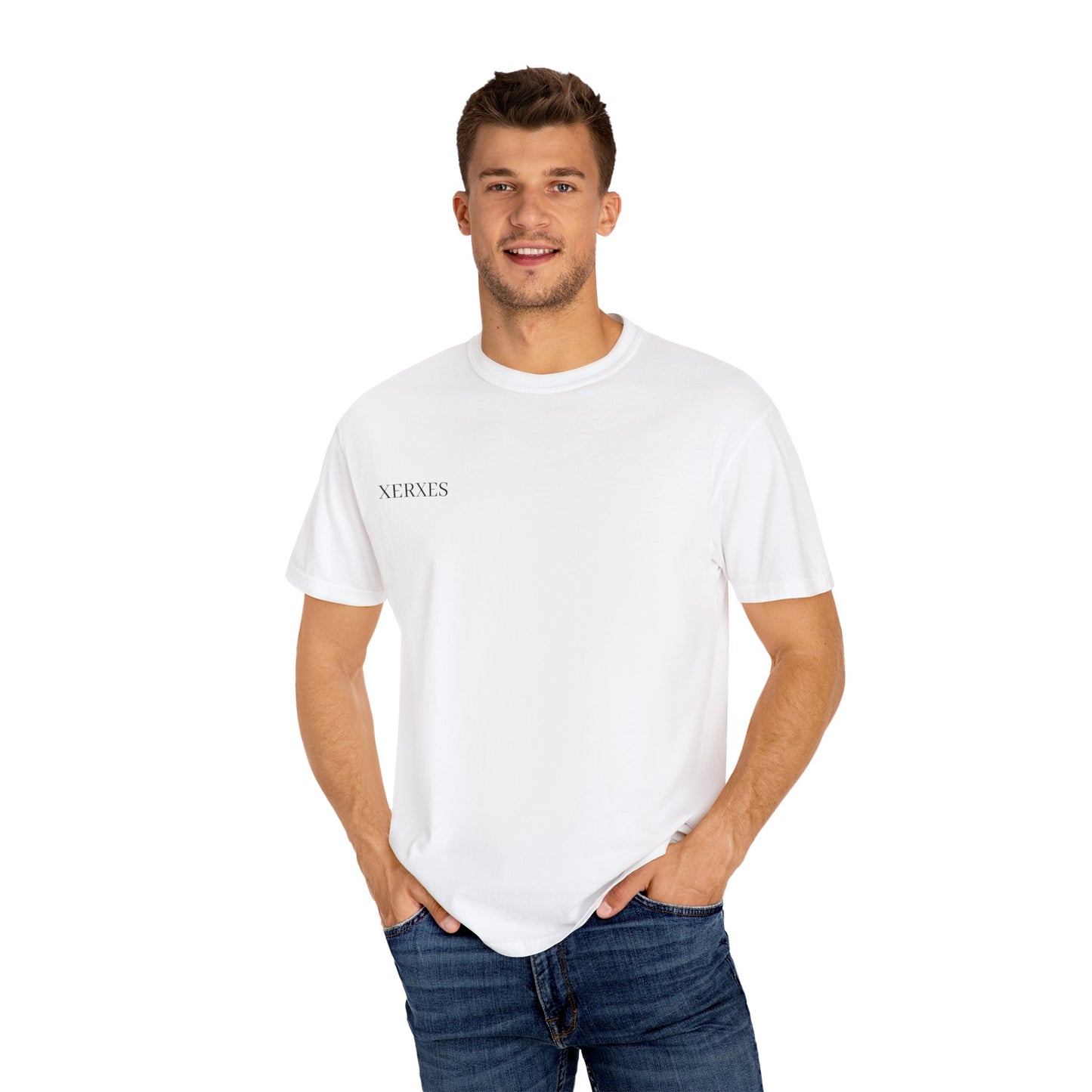 Half Face Graphic T-Shirt